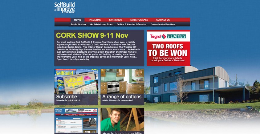 We’re at the Self Build & Improve Show 9-11 November in Millstreet, Co. Cork